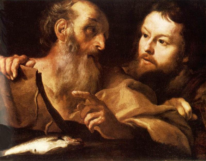 Gian Lorenzo Bernini Saint Andrew and Saint Thomas Germany oil painting art